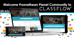 Classflow webpage image